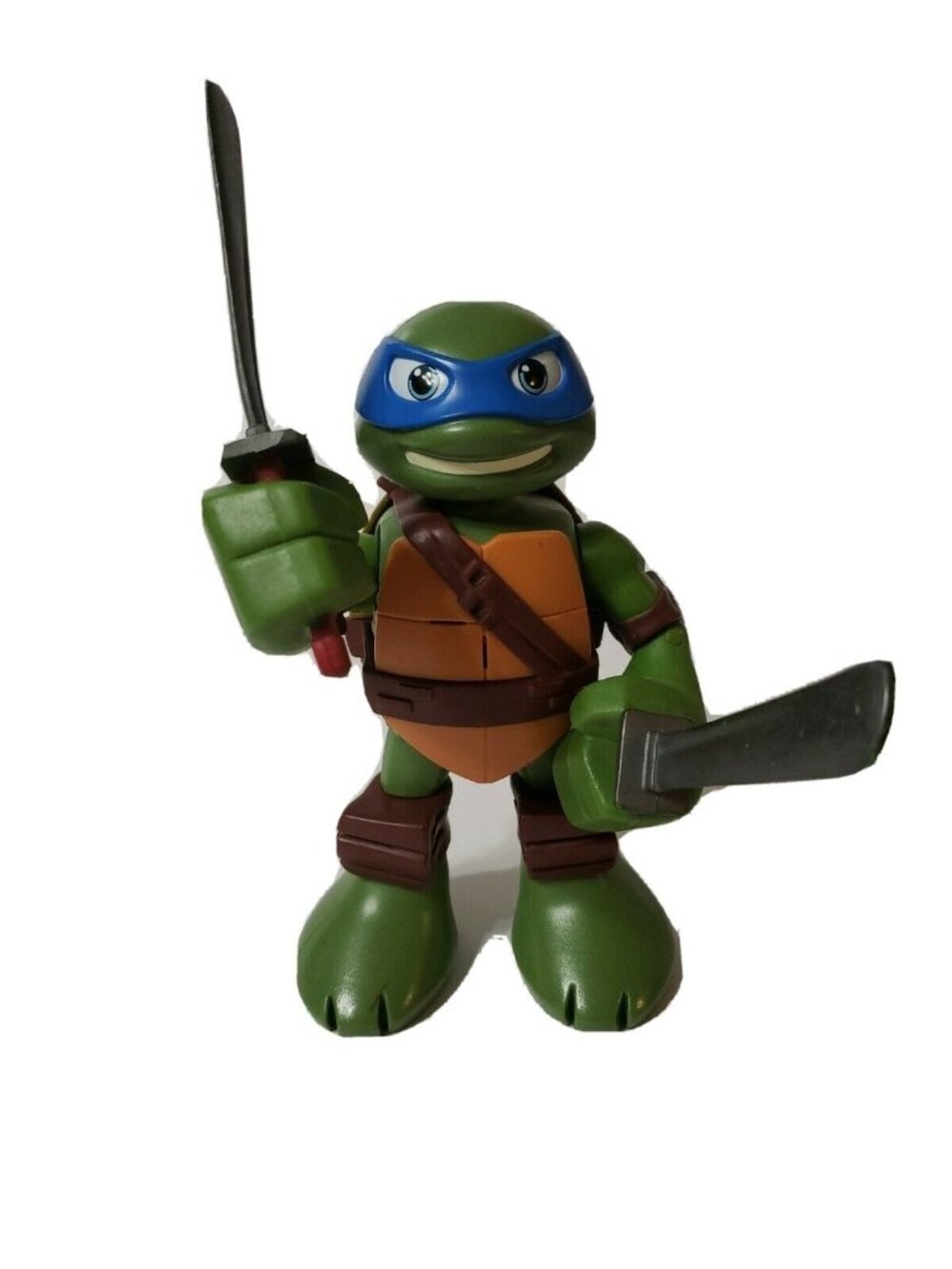 LEONARDO Talking Teenage Mutant Ninja Turtles 2014 Viacom Playmates 6" TMNT